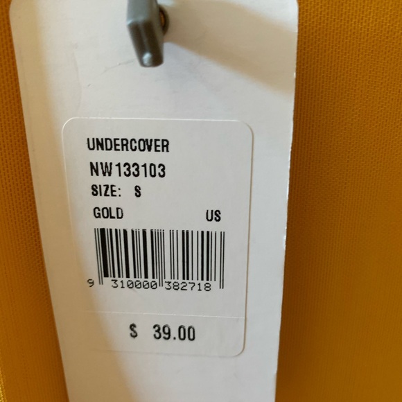 Boo Radley Yellow Long Sleeve Mesh Top Size Small - Picture 3 of 6